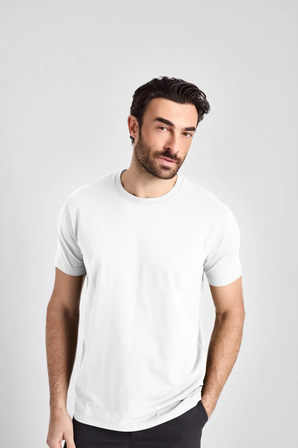 Taranto Man - T-Shirt Kurzarm - weiß